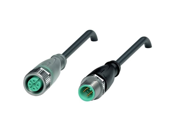 Pepperl+Fuchs 240783-0003 Sensor-, aktuator-stik, 2 m Pol-tal (RJ): 4, 4 1 st