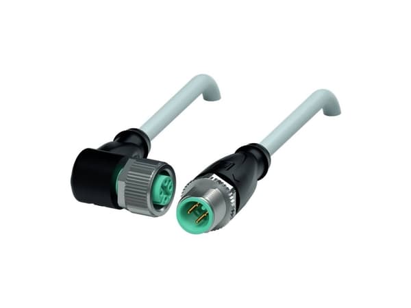 Pepperl+Fuchs 192043 Sensor-, ställdon-stik, 7,5 m Pol-tal (RJ): 4, 4 1 st