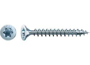 SPAX 1191010350163, Skru, Metall, Zink, Tre, Flathode, Torx, Metallisk