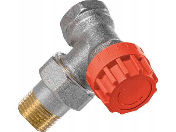 Comap Term. ventil rak - 1/2 med förinställning COMAP D3805E euro (DWZ)