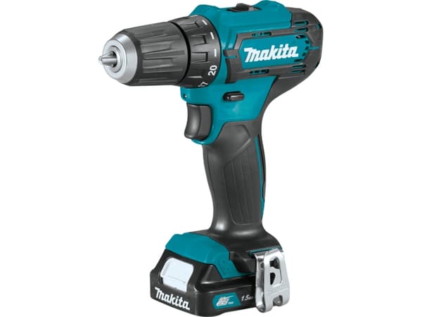 Makita DF333DZJ - Drill/driver - trådløs - 2 hastigheter - nøkkelfri borhylse 10 mm - 30 N·m - uten batteri, ingen lader - 12 V - SOLO