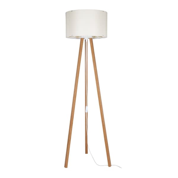 Golvlampa Keynes 136 cm bambu creme [lux.pro]