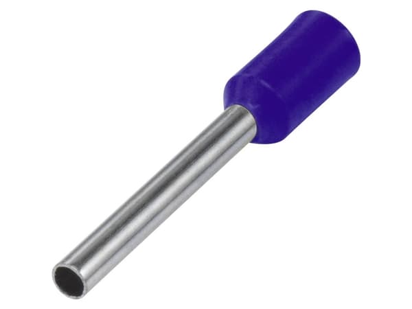 Vogt Verbindungstechnik 460508 Kabelsko 2.5 mm² Delvist isoleret Blå 100 stk