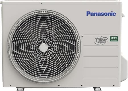 Panasonic ilma-ilmalämpöpumppu CU-NZ25YKE ulkoyksikkö, SCOP 5.00 A++ R32-kylmäaineella ja sisäänrakennetulla pilviohjauksella.
