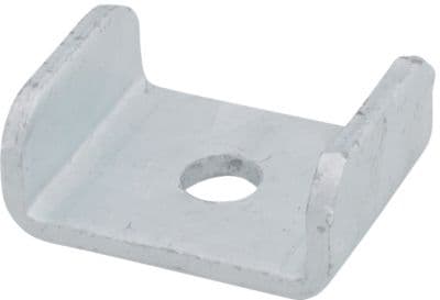 Walraven U-skiva Strut Ø17,0mm - BUP U-formad bricka för RapidStrut monteringsskena 41x41/21mm