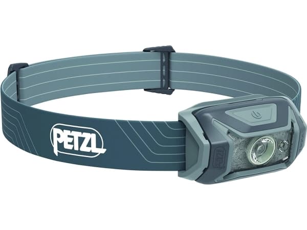 Petzl TIKKA, Taskulamppu otsanauhalla, Harmaa, Painikkeet, IPX4, 1 lamppua, 2 lm