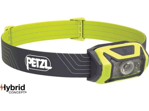 Petzl TIKKA, Hodebåndslommelykt, Gult, Knapper, IPX4, 1 lamper, 2 lm