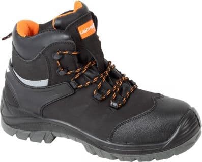 Lahti Pro Nubuck Boots Svart och Orange 43 (L3011843)