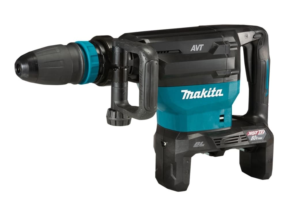Makita HM002GZ03 - Nedrivningshammer - ledningfri - 2600 W - SDS-max - 20.9 Joule - intet batteri - 80 V - Uden batteri og oplader