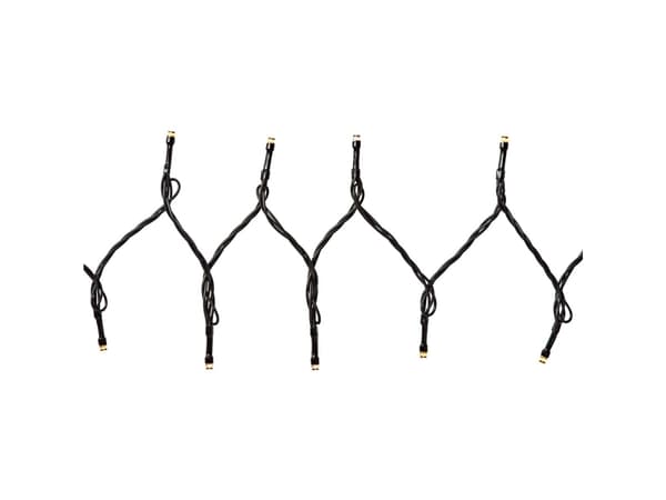 Nedis SmartLife - Stringlys - LED - 20 LEDs/m - 3.34 W - klasse G - varmt hvitt lys - 2700-3000 K - svart - for P/N: PEBX01OG, PESTD01OG, XMLE01BK05