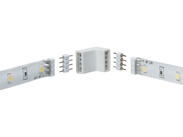 Paulmann YourLED, Valaisimen liitin, Musta, Valkoinen, III, 60 W, 17 mm, 12 mm