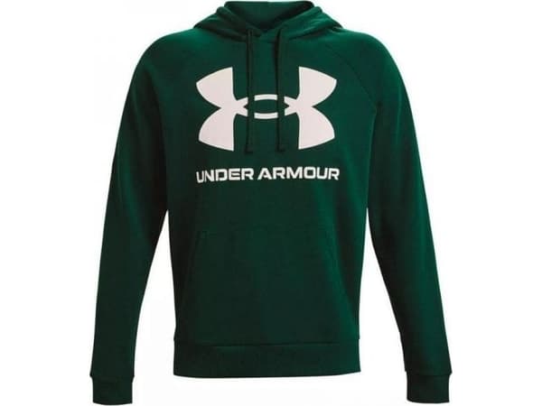 Under Armour Men's Rival Fleece Big Logo HD Green 1357093 330