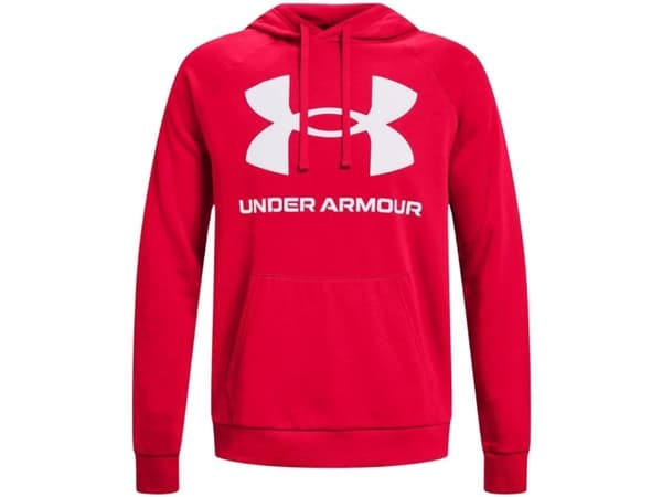 Under Armour Men's Rival Fleece Big Logo HD Red 1357093 600