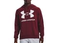 Pikkukuva 3 / 3: Under Armour Men's Rival Fleece Big Logo HD Sweatshirt burgundy 1357093 690