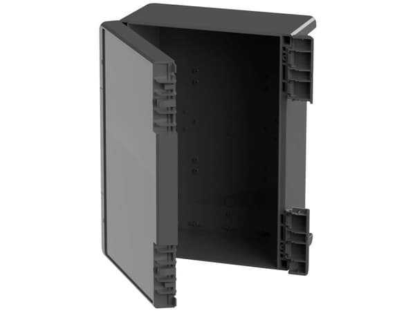 Bopla B 273616 ABS-7024 Bocube Gehäuse 96037674 Teollisuuskaappi 284 x 364 x 160 ABS Grafiitinharmaa (RAL 7024) 1 kpl