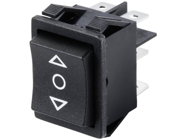 TRU COMPONENTS TC-9957468 Vippekontakt R5-SP3072 250 V/AC 16 A 2 x (On)/Off/(On) Tastende/0/Tastende 1 stk