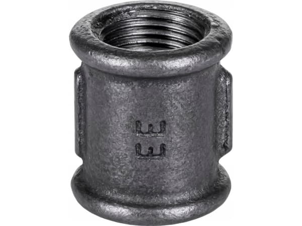 Valimo musta liitin DN08 1/4