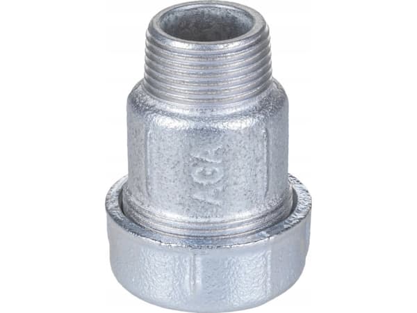 AGAflex-mutteri ja vähennysnippa 1 1/4 X 1/2 Sinkki