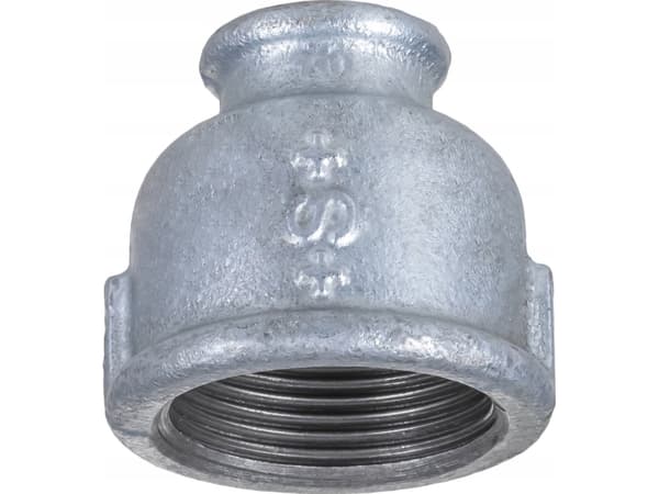 AGAflex-mutteri ja vähennysnippa 1 1/4 X 1/2 Sinkki