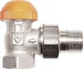 Miniatyrbilde 2 av 5: Herz Vinkelkoblingspakke for en radiator 1/2 hode tilførsel + returventil HERZ