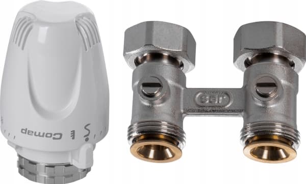 Comap tilkobling - rett versjon (rett VKO koblingsmodul med kjegler + termostathode) 960W5-34