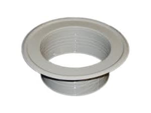 SpiroFlex Rosette, painted white, fi150