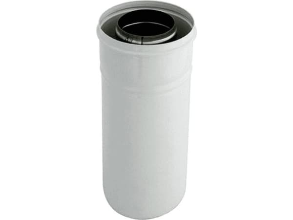 SpiroFlex 60/100, white double-walled pipe - 0.5 m