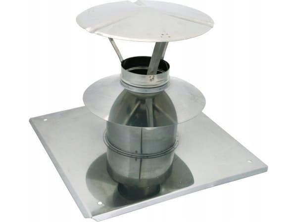 SpiroFlex 80/125 turbo (nv), air vent with a roof plate
