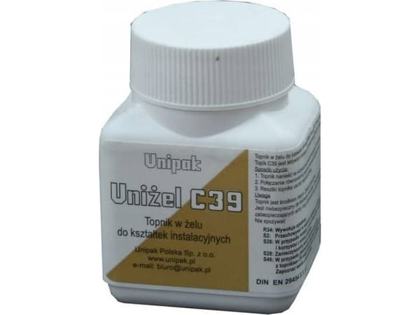 Unipak lödgel - UNIŻEL C-39 125g UNIPAK