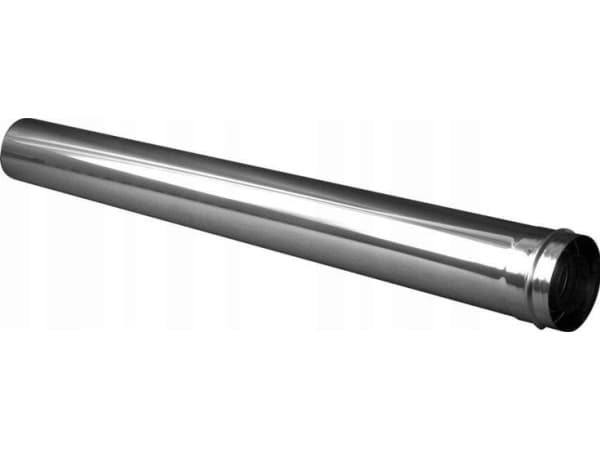 Immergas Concentric Pipe - 60/100 L-1000 SILVER för pannor med sluten förbränningskammare och kondenspannor