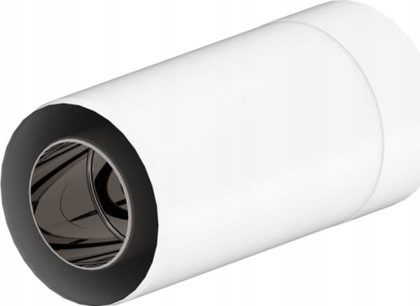 SpiroFlex 60/100, double-walled white pipe - 0.25 rm