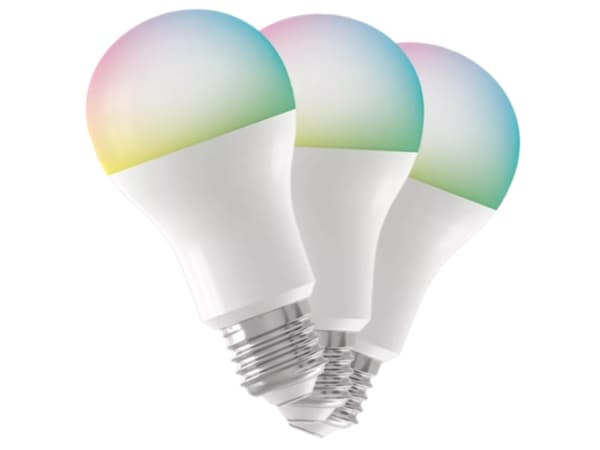 Denver SHL-350, Smartpære, Wi-Fi, Hvit, LED, 2700 K, 6500 K