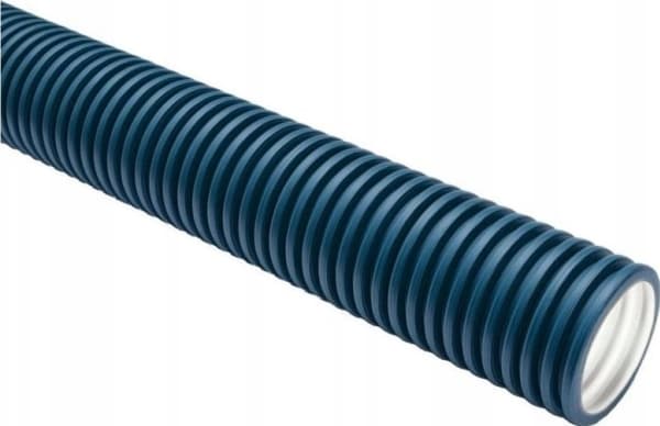 SpiroFlex 75 VENT CLEAR BASIC flexibelt rör 50 mb antibakteriellt blått