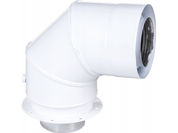SpiroFlex 80/110-80/125 TWK adapter hvit