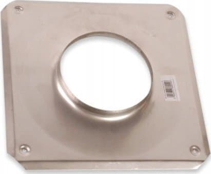 SpiroFlex 120 takplate, avtrekk 2, rustfri