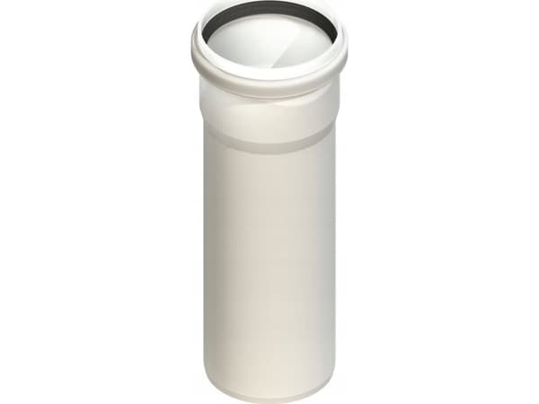 Almeva STARR armbåge 45° DN80 UV-stabil svart