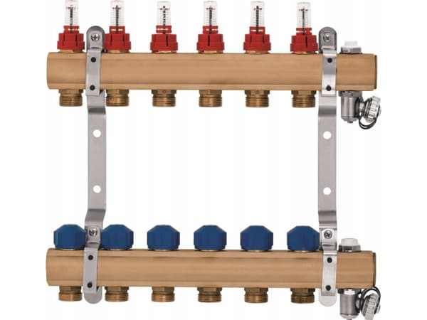 Kisan Messing manifold 1 7 KRPT krets