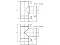 Pikkukuva 2 / 3: SpiroFlex 130 T-kappale 90 ruostumatonta terästä