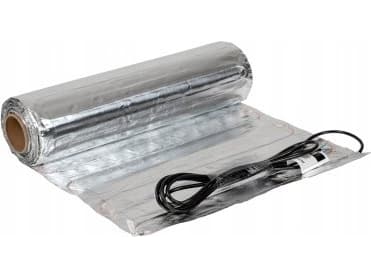 Thermoval Aluminum heating mat WT 2010 AL - 150/1.0m2 - one-sided power supply 150W, under the panel