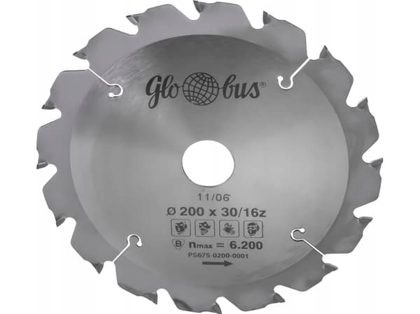 Globus sågblad. BRYTAN 130x16x2.7/1.2/10z GB15