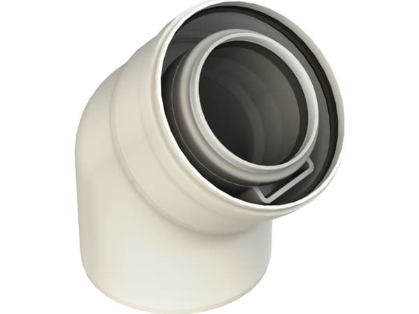 Almeva LIK 45° kulmakappaleet DN80/125