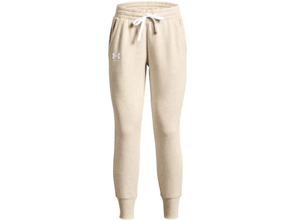 Women's Under Armour Rival Fleece Pants Cream 1356416 783