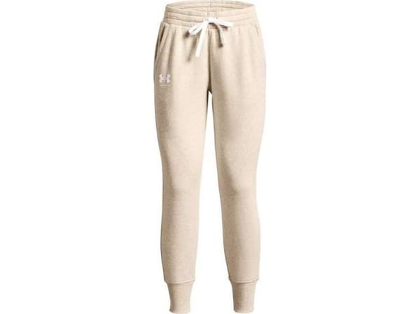 Women's Under Armour Rival Fleece Pants Cream 1356416 783