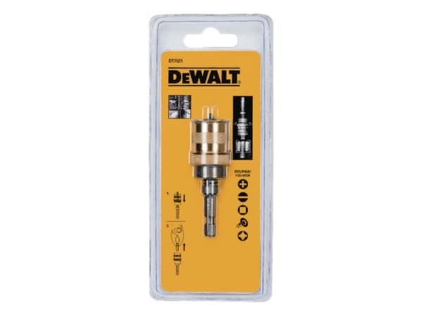 DeWALT DEWALT Magnetbithalter, 1 Stück, DT7521-QZ, Stål, Hexskaft, Hexskaft, 1 styck, 7,5 cm, Blåsa