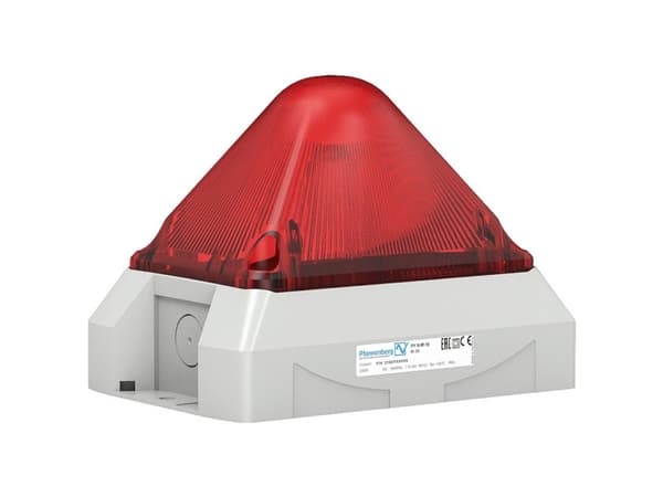Pfannenberg Signalpære LED PY L-M 10-60 DC RD 7035 21553815055 Rød Blitzlys, Konstant lys, Blinklys 24 V/DC