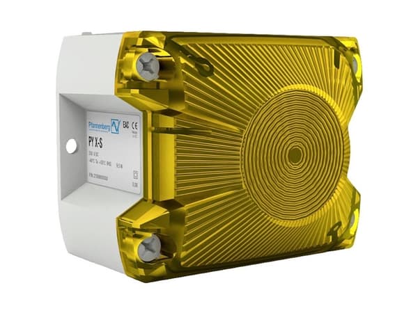 Pfannenberg Signalpære LED PY L-S 10-60 DC YE 7035 21513813055 Gul Blitzlys, Konstant lys, Blinklys 24 V/DC