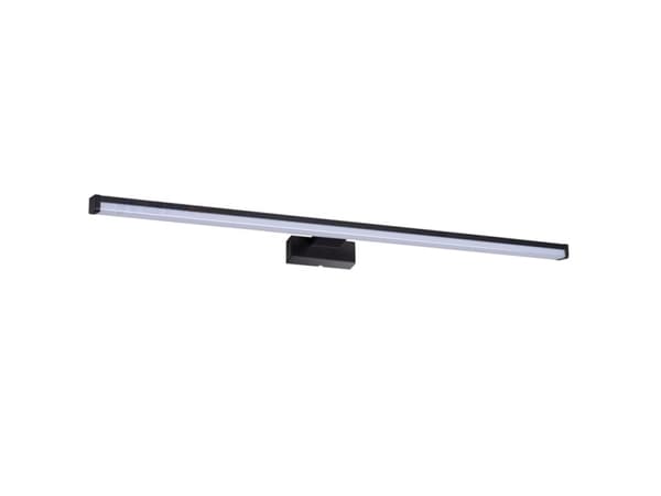 Vegglampe Kanlux 15W speillys ASTEN, sort kropp, 4000K, IP44