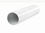 SIKU Murrør til ventilator med varmegenvinding ØDxØD1xL = 100x103x1000 mm. Anvendes, når det medfølgende murrør ikke er langt nok.