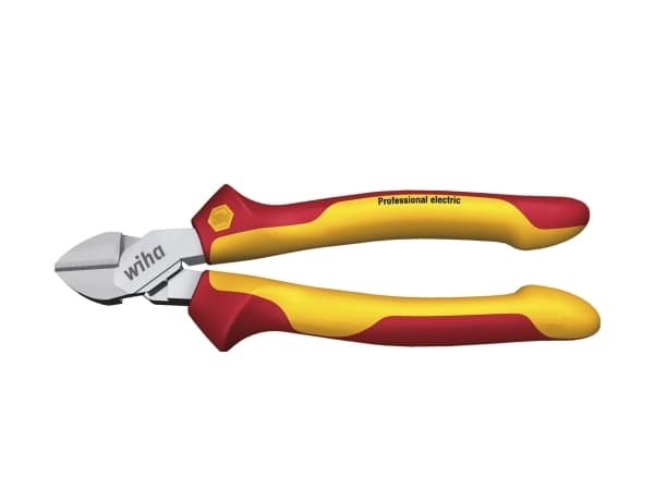 Wiha 43458, Avbitartång, 2 mm, 1,6 cm, Röd, Gul, 1000 V, 16 cm