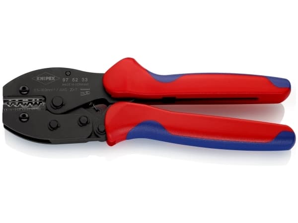 Knipex 97 52 33 SB, Sivuleikkurit, Kromivanadiini-teräs, Muovi, Sininen, Punainen, 220 mm, 500 g